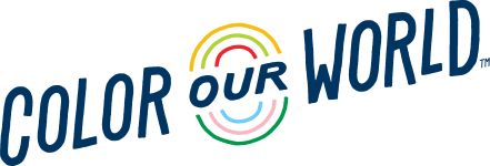 color our world logo